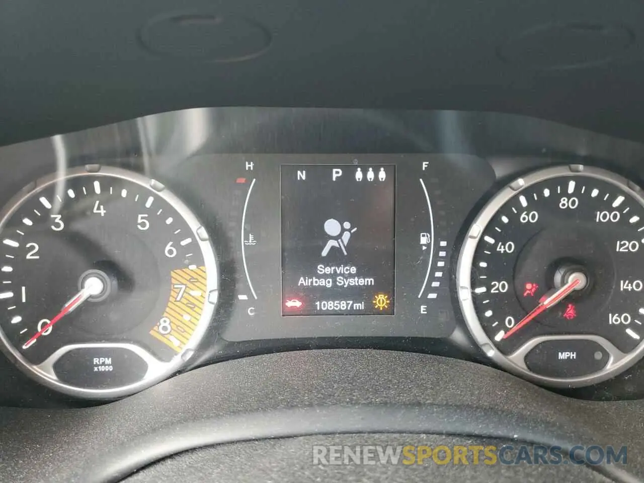 9 Photograph of a damaged car ZACNJBBB7KPK07332 JEEP RENEGADE 2019