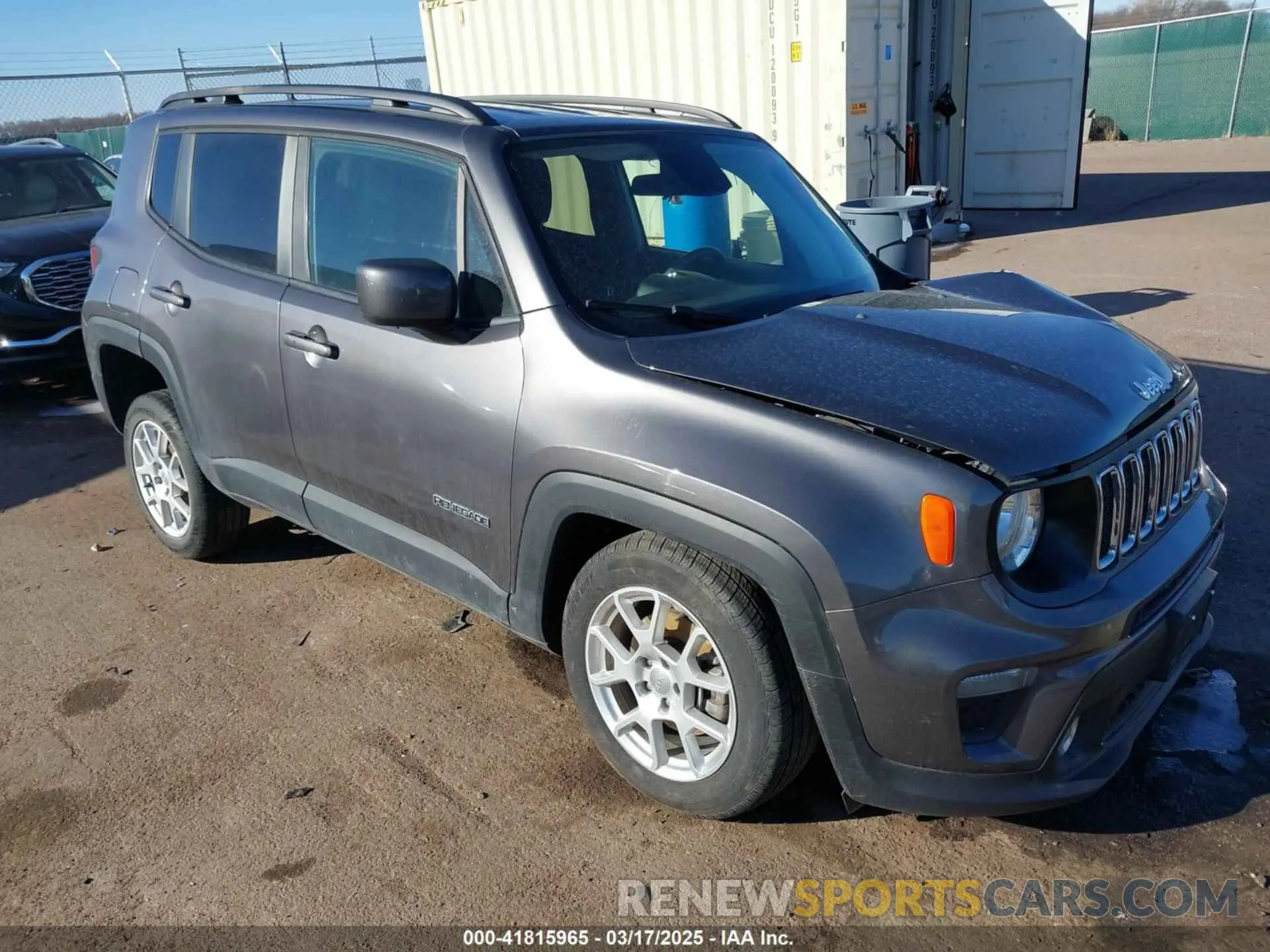 1 Photograph of a damaged car ZACNJBBB7KPK63688 JEEP RENEGADE 2019