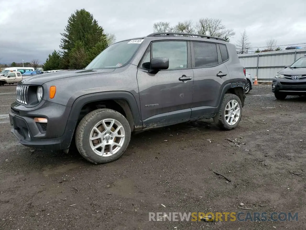 1 Photograph of a damaged car ZACNJBBB8KPK62954 JEEP RENEGADE 2019
