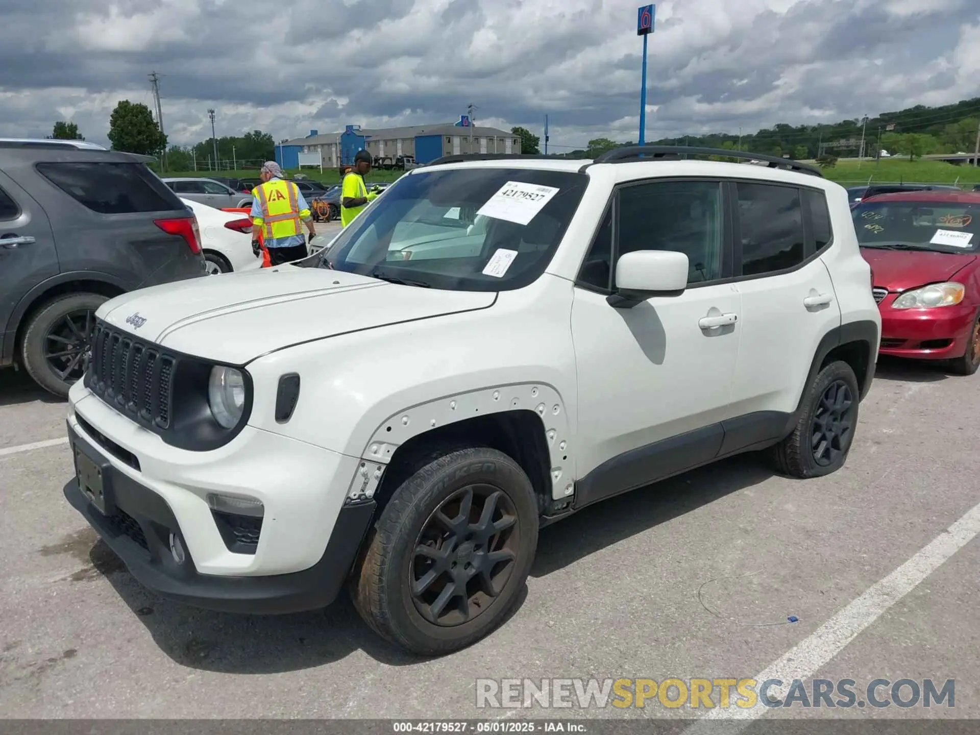 14 Photograph of a damaged car ZACNJBBB8KPK73971 JEEP RENEGADE 2019