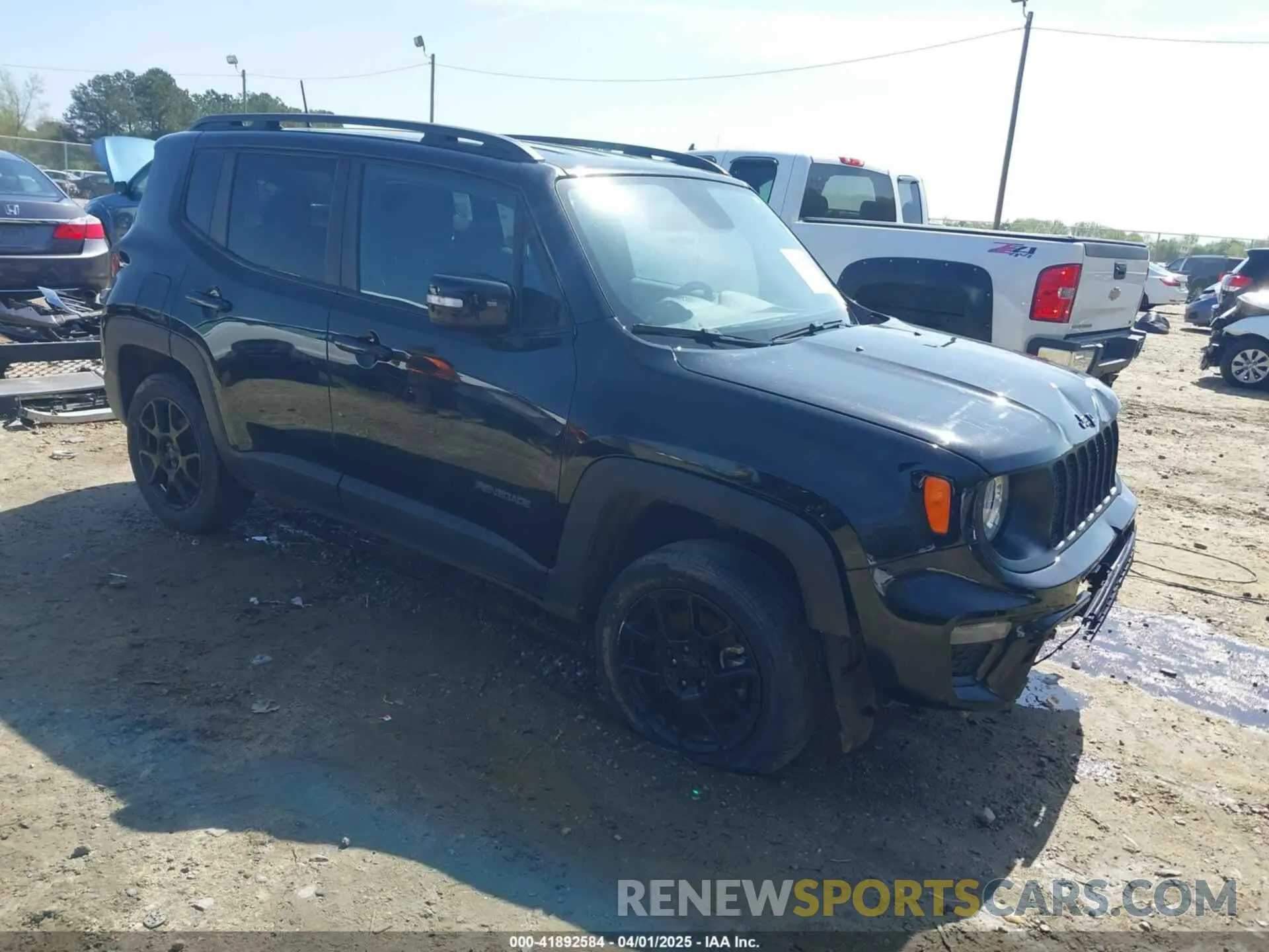1 Photograph of a damaged car ZACNJBBB9KPK60355 JEEP RENEGADE 2019
