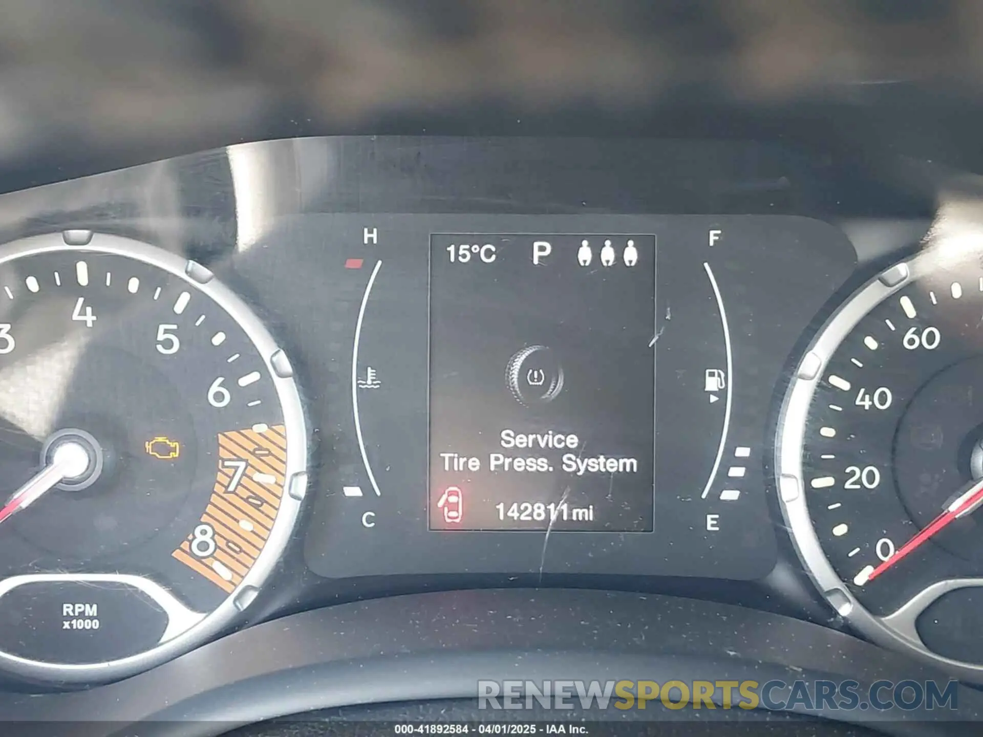 16 Photograph of a damaged car ZACNJBBB9KPK60355 JEEP RENEGADE 2019