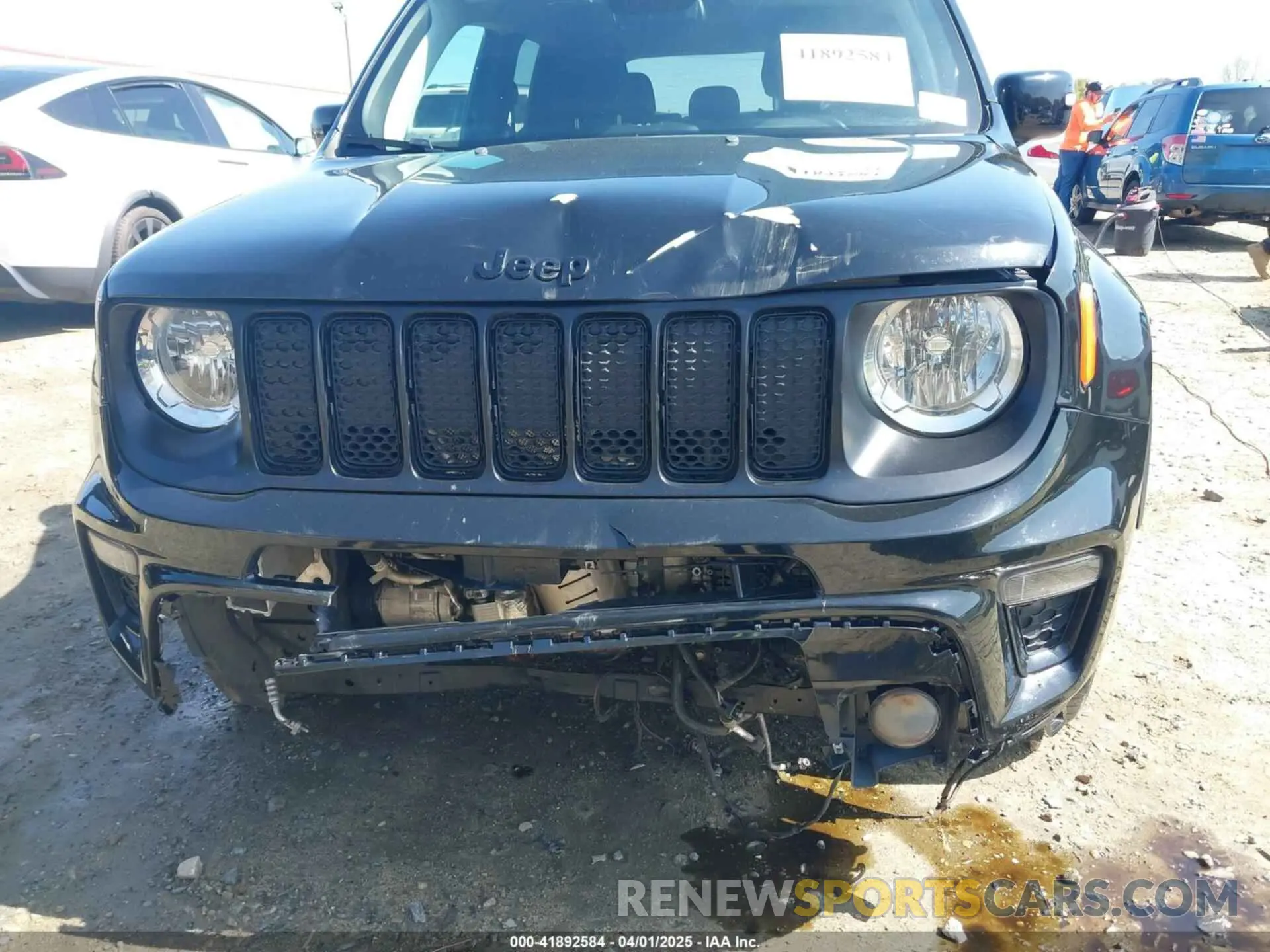 6 Photograph of a damaged car ZACNJBBB9KPK60355 JEEP RENEGADE 2019