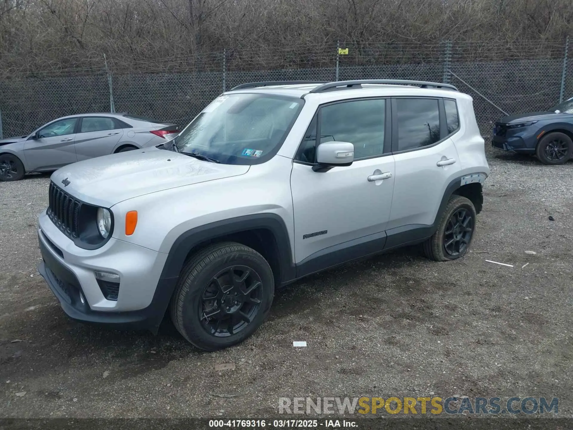 2 Photograph of a damaged car ZACNJBBB9KPK60761 JEEP RENEGADE 2019
