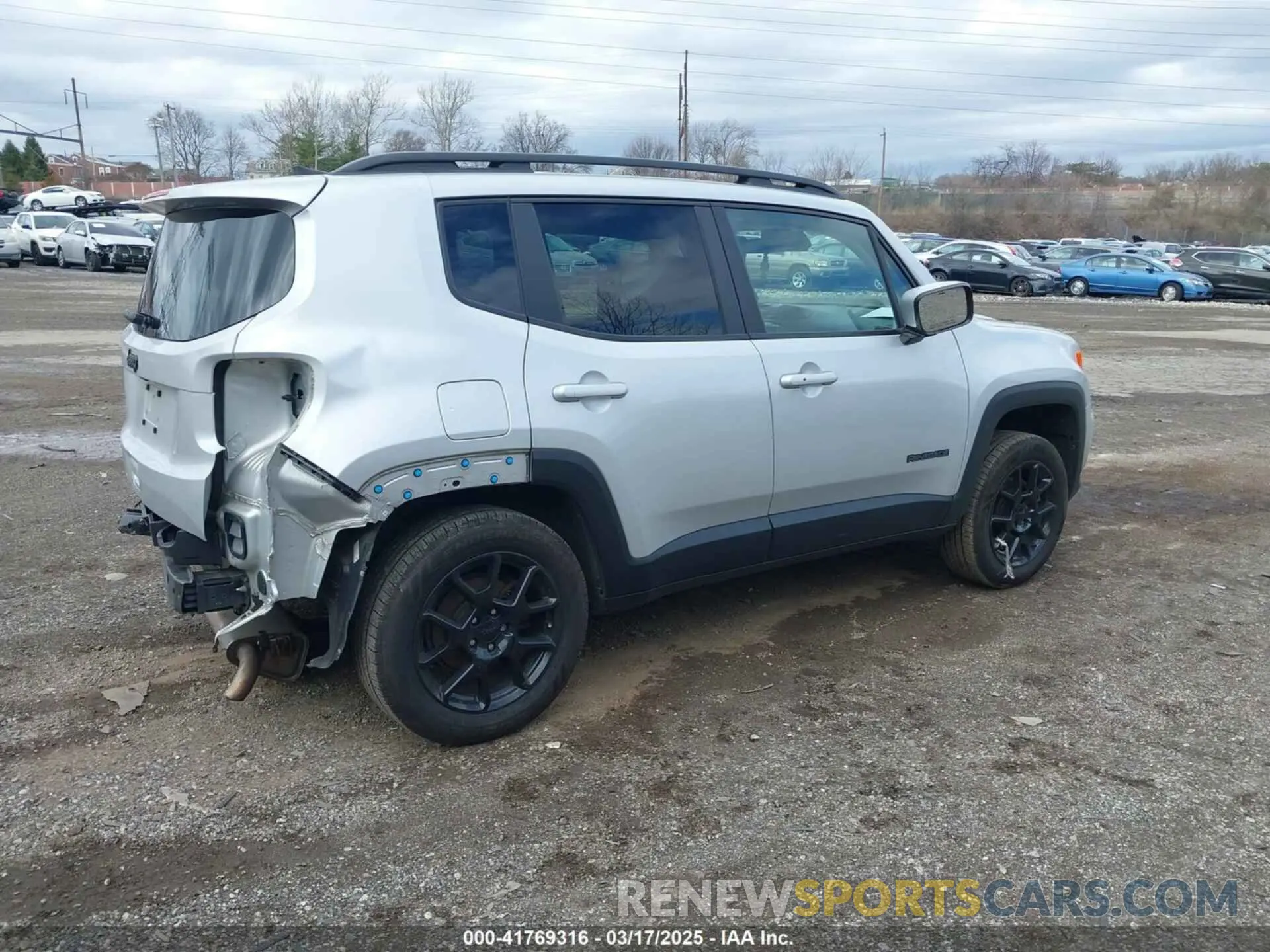 4 Photograph of a damaged car ZACNJBBB9KPK60761 JEEP RENEGADE 2019