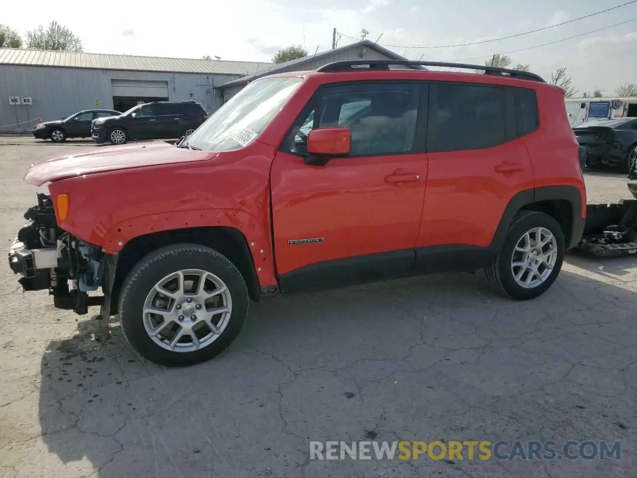 1 Photograph of a damaged car ZACNJBBB9KPK79228 JEEP RENEGADE 2019
