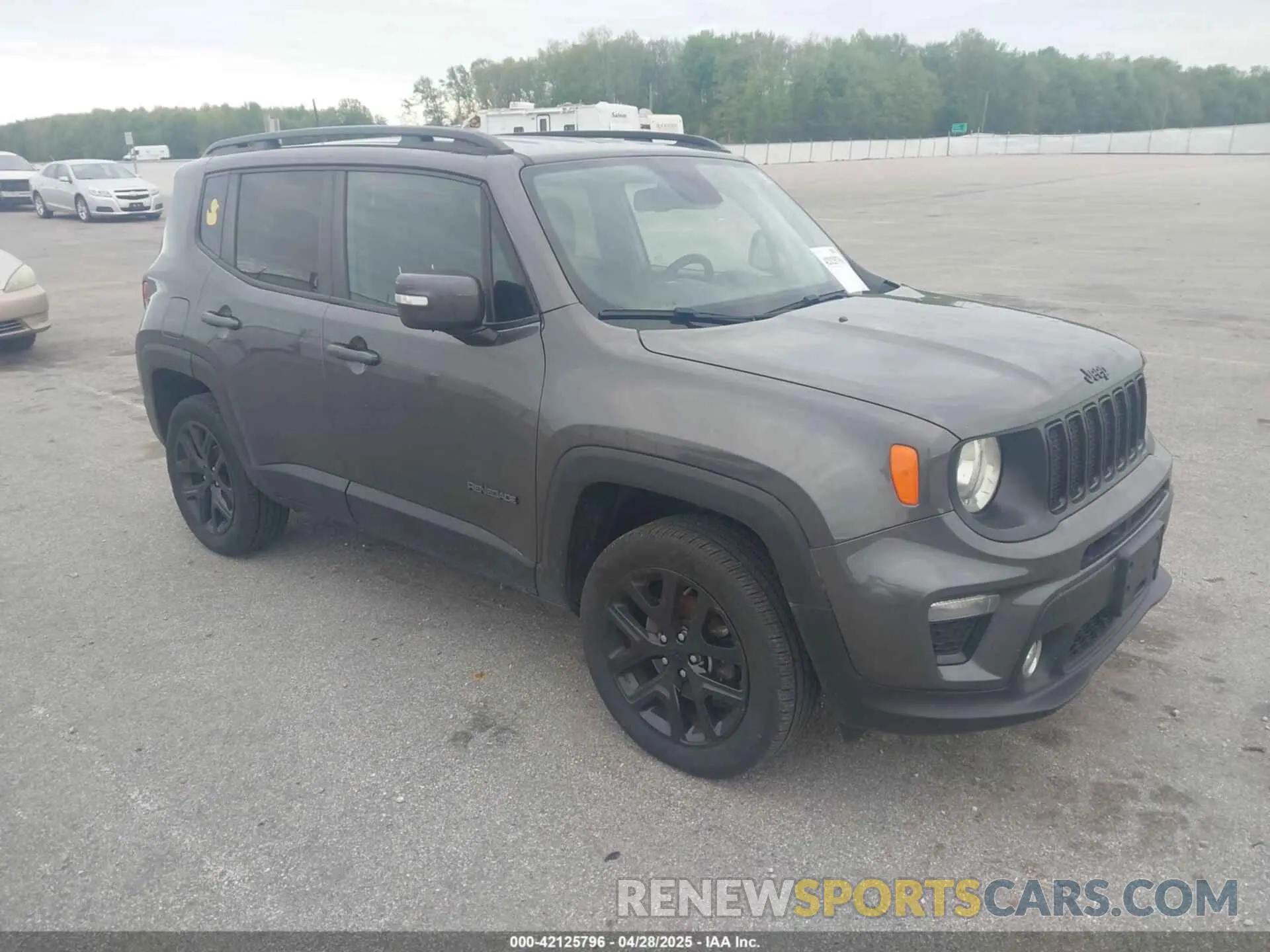 1 Photograph of a damaged car ZACNJBBBXKPJ77405 JEEP RENEGADE 2019
