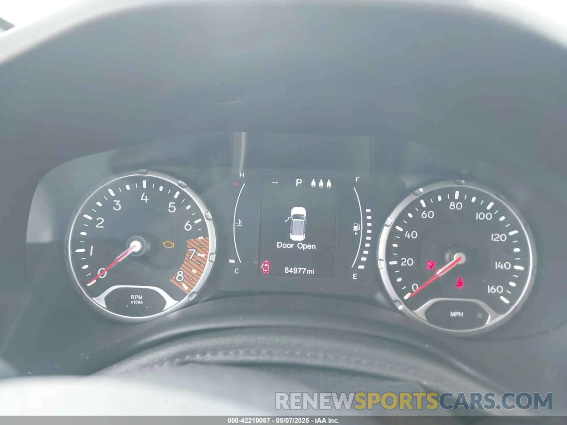 7 Photograph of a damaged car ZACNJBBBXKPK55553 JEEP RENEGADE 2019