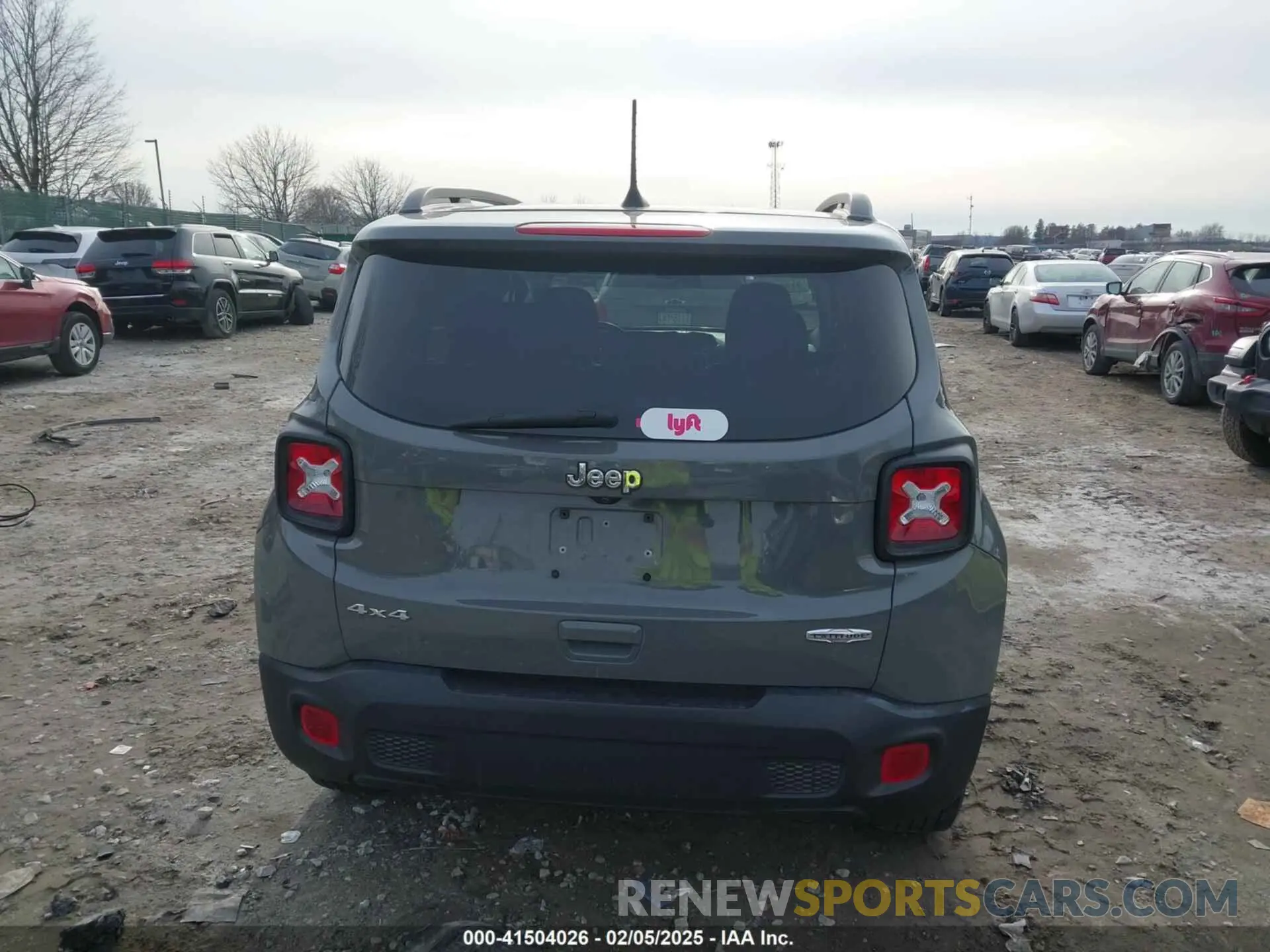 15 Photograph of a damaged car ZACNJBBBXKPK69842 JEEP RENEGADE 2019