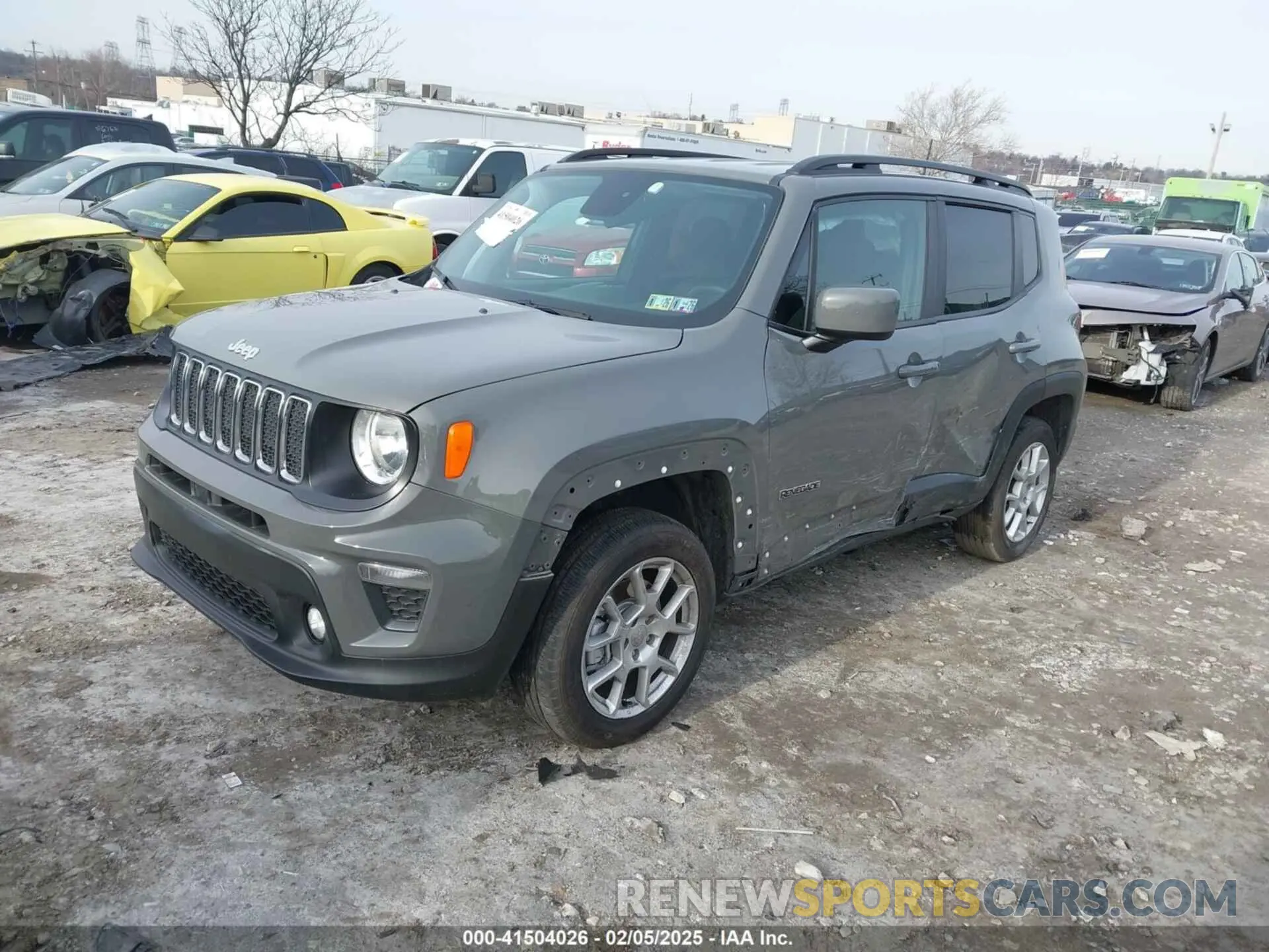 2 Photograph of a damaged car ZACNJBBBXKPK69842 JEEP RENEGADE 2019