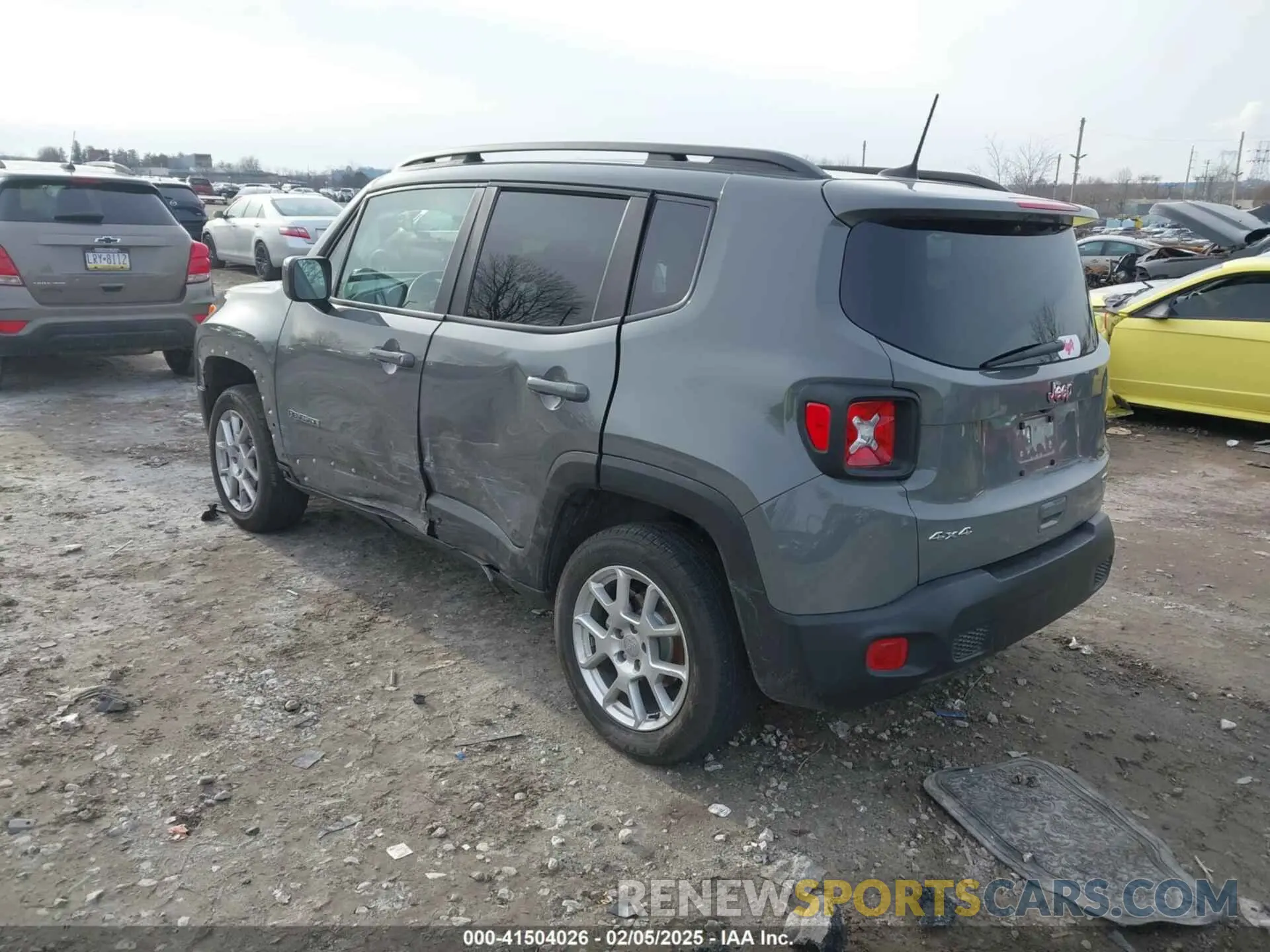 3 Photograph of a damaged car ZACNJBBBXKPK69842 JEEP RENEGADE 2019