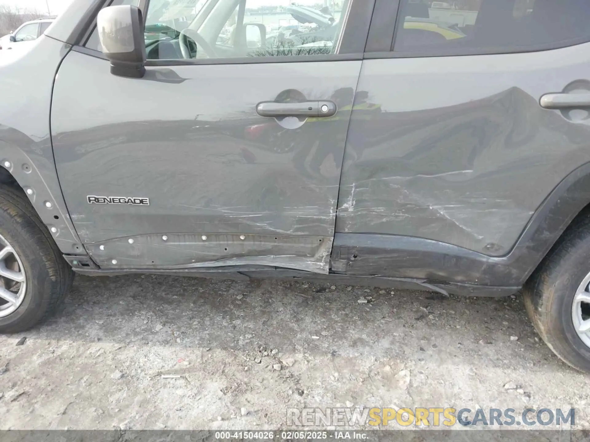 6 Photograph of a damaged car ZACNJBBBXKPK69842 JEEP RENEGADE 2019