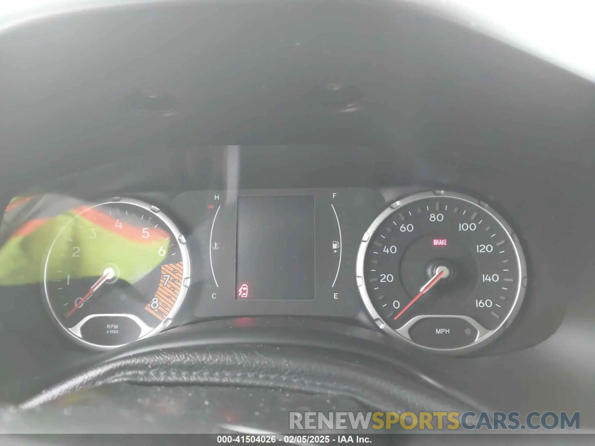7 Photograph of a damaged car ZACNJBBBXKPK69842 JEEP RENEGADE 2019