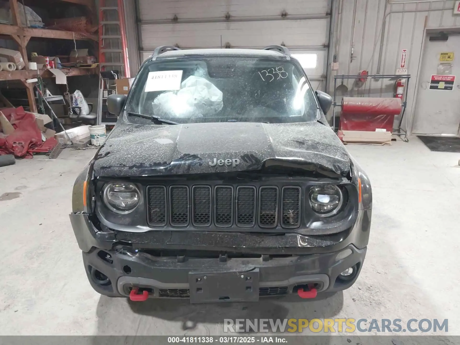 12 Photograph of a damaged car ZACNJBC11KPJ92963 JEEP RENEGADE 2019