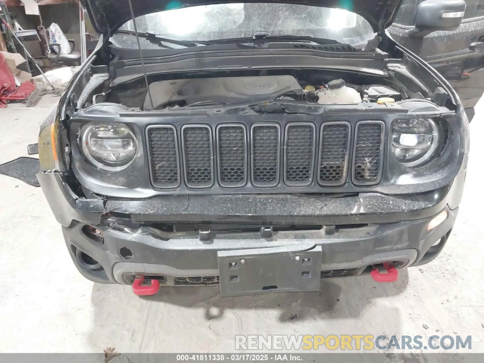 6 Photograph of a damaged car ZACNJBC11KPJ92963 JEEP RENEGADE 2019