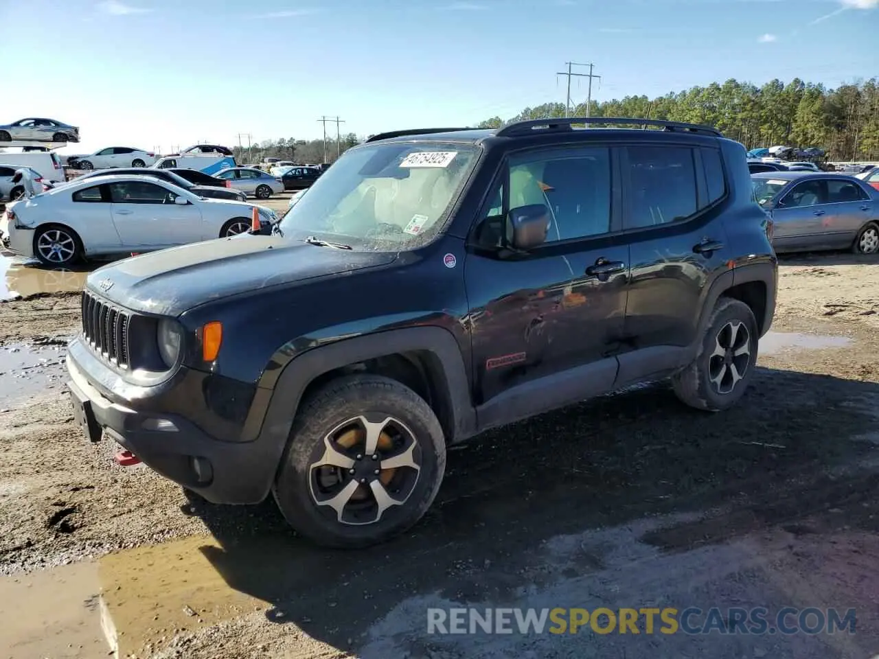 1 Photograph of a damaged car ZACNJBC12KPJ97461 JEEP RENEGADE 2019