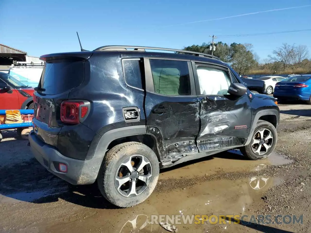 3 Photograph of a damaged car ZACNJBC12KPJ97461 JEEP RENEGADE 2019