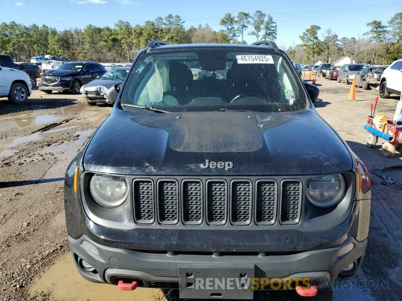 5 Photograph of a damaged car ZACNJBC12KPJ97461 JEEP RENEGADE 2019