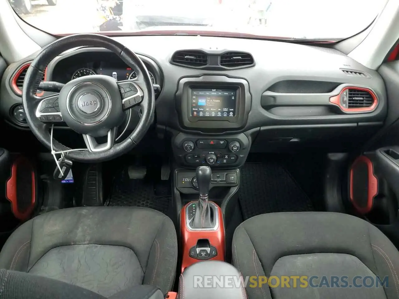 8 Photograph of a damaged car ZACNJBC14KPK00229 JEEP RENEGADE 2019