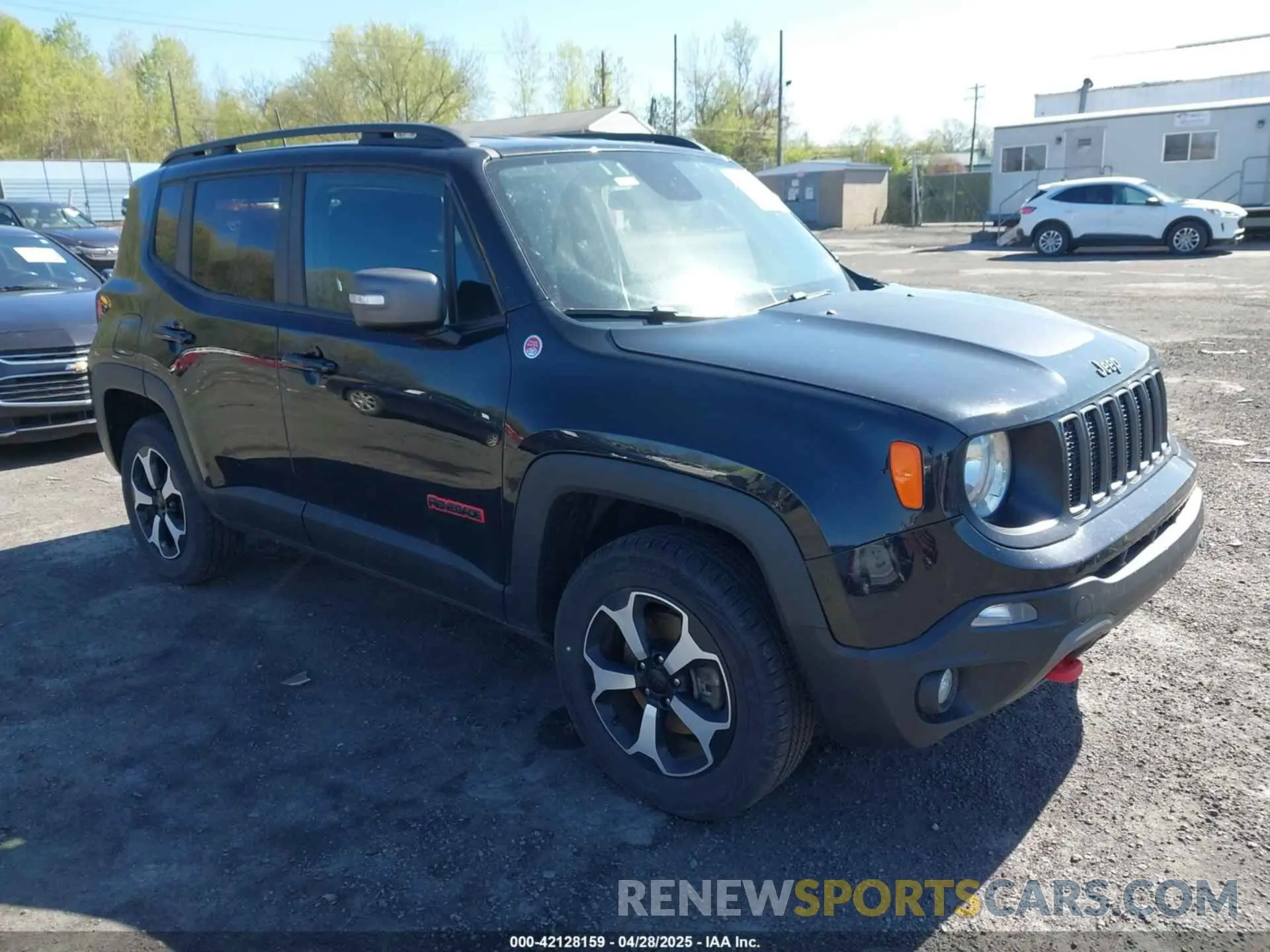 1 Photograph of a damaged car ZACNJBC14KPK49317 JEEP RENEGADE 2019