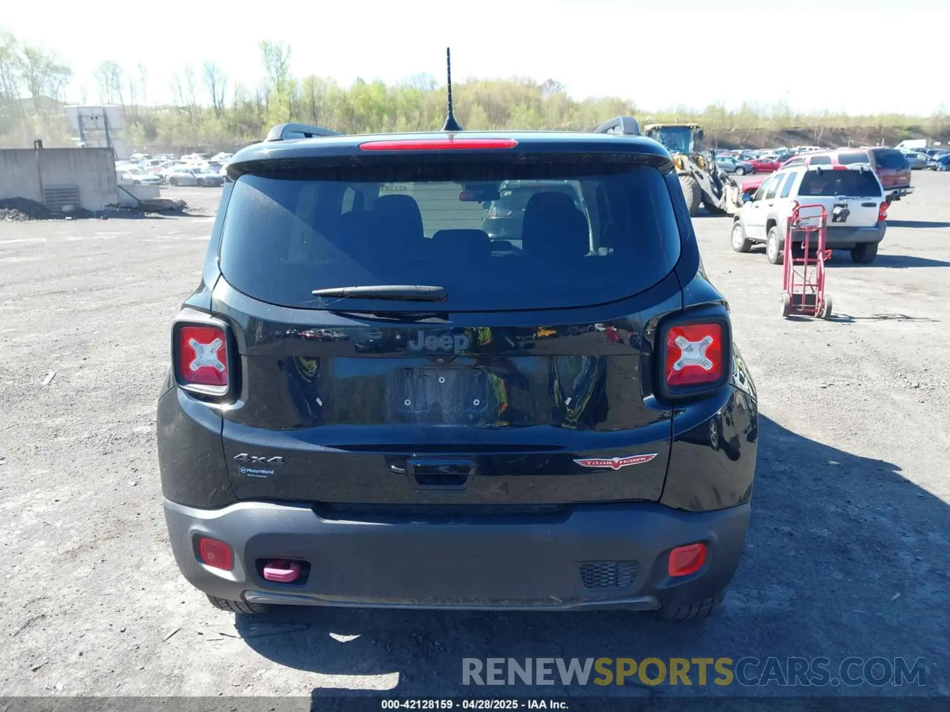 16 Photograph of a damaged car ZACNJBC14KPK49317 JEEP RENEGADE 2019