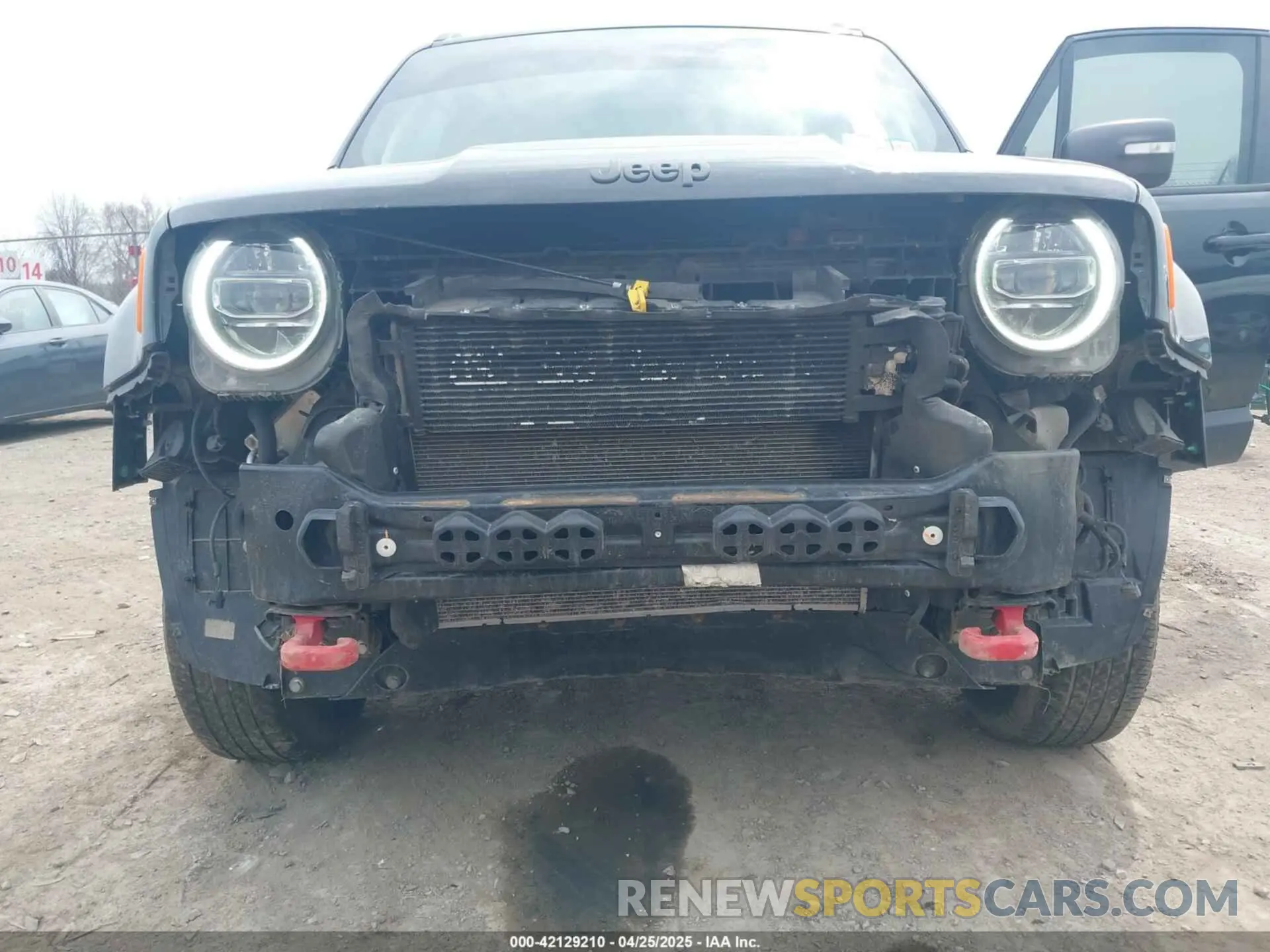 6 Photograph of a damaged car ZACNJBC14KPK76923 JEEP RENEGADE 2019