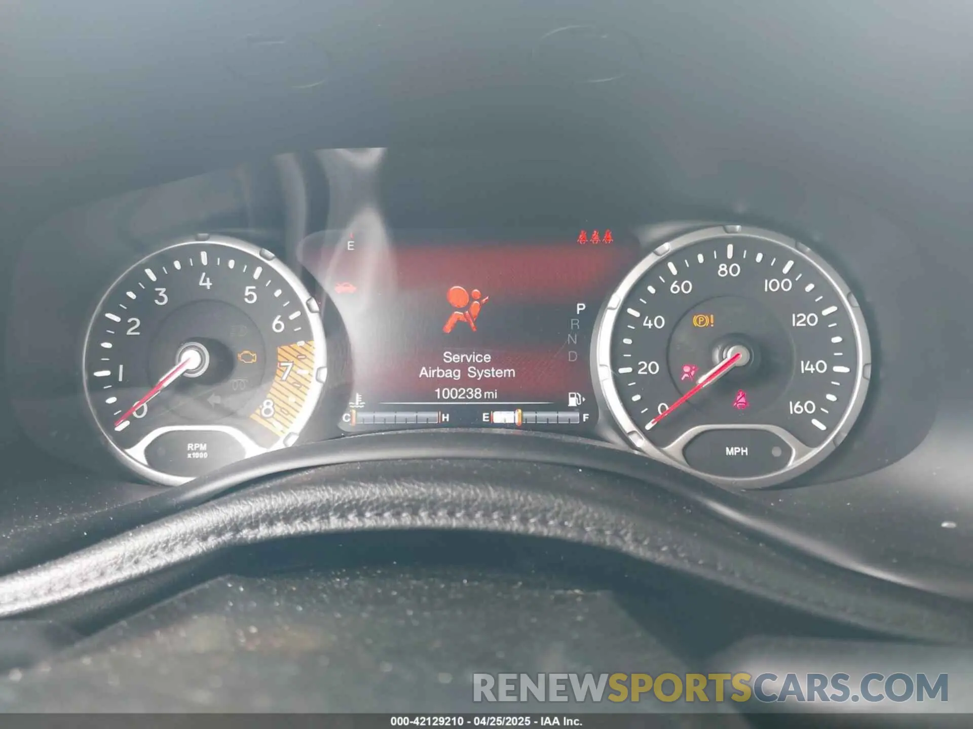 7 Photograph of a damaged car ZACNJBC14KPK76923 JEEP RENEGADE 2019