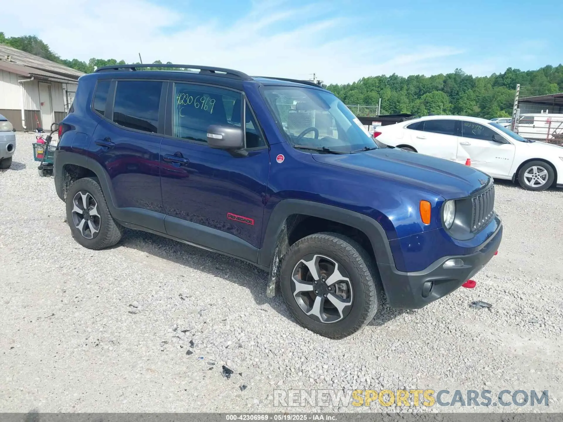 1 Photograph of a damaged car ZACNJBC16KPJ93803 JEEP RENEGADE 2019