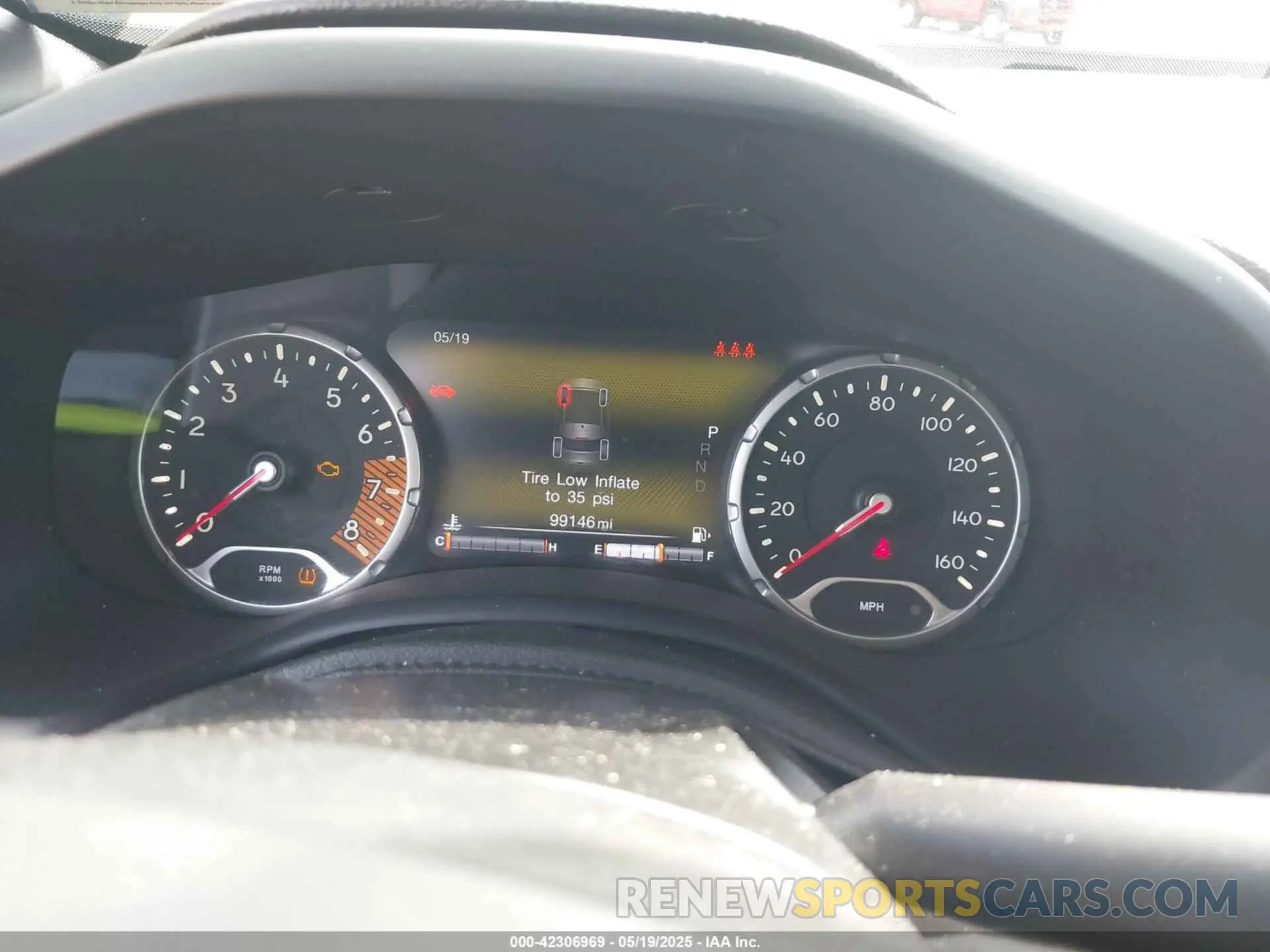7 Photograph of a damaged car ZACNJBC16KPJ93803 JEEP RENEGADE 2019