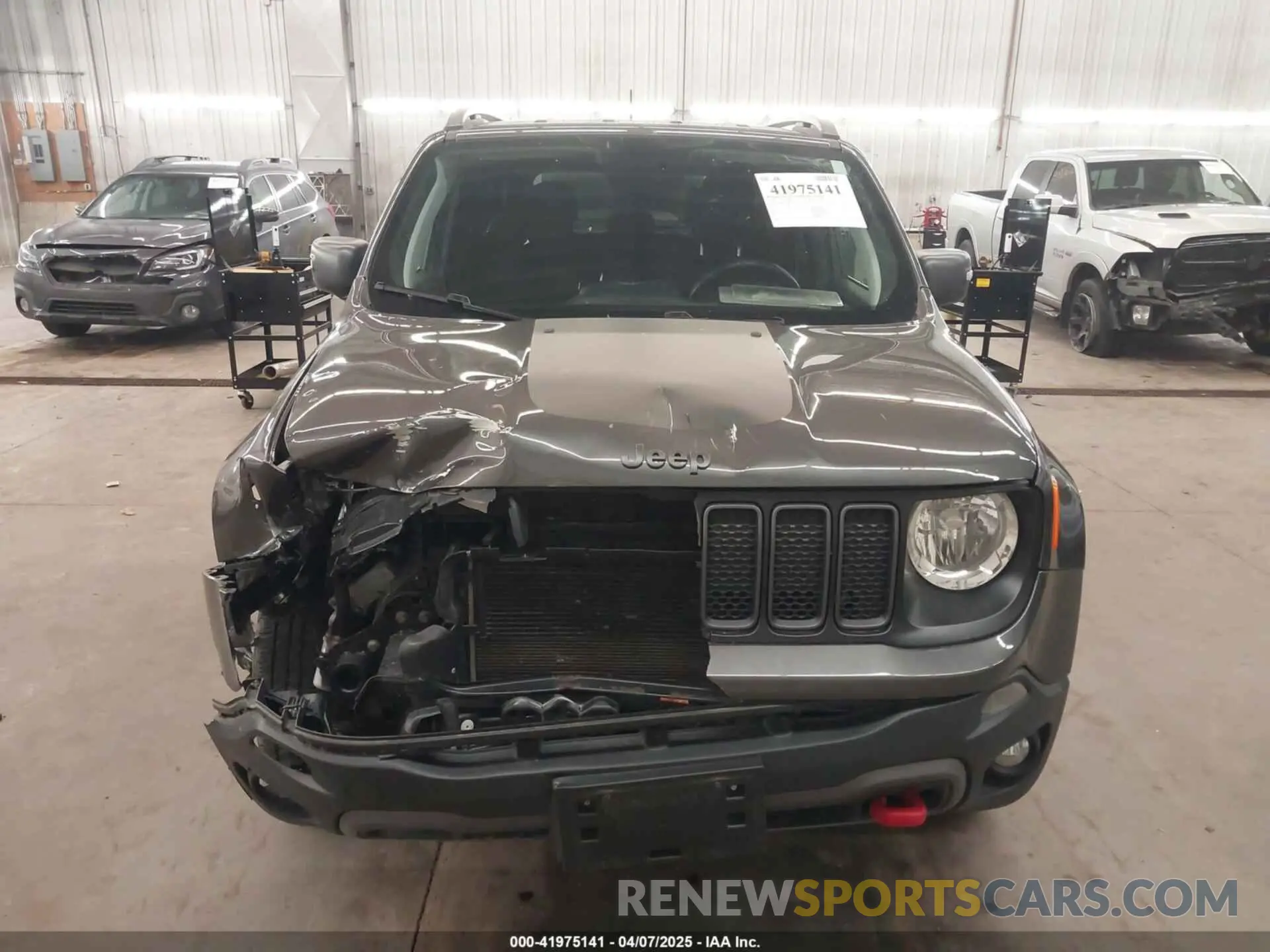 13 Photograph of a damaged car ZACNJBC17KPK22354 JEEP RENEGADE 2019