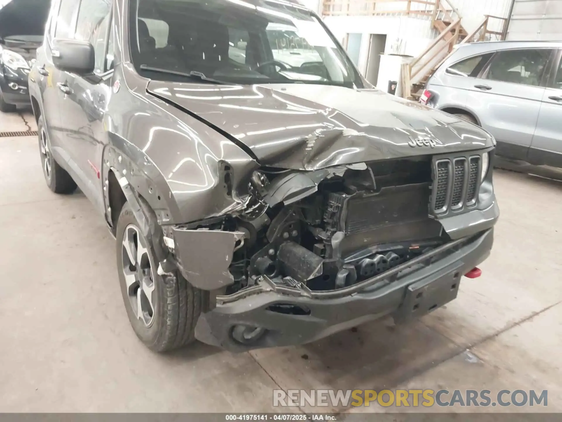 6 Photograph of a damaged car ZACNJBC17KPK22354 JEEP RENEGADE 2019