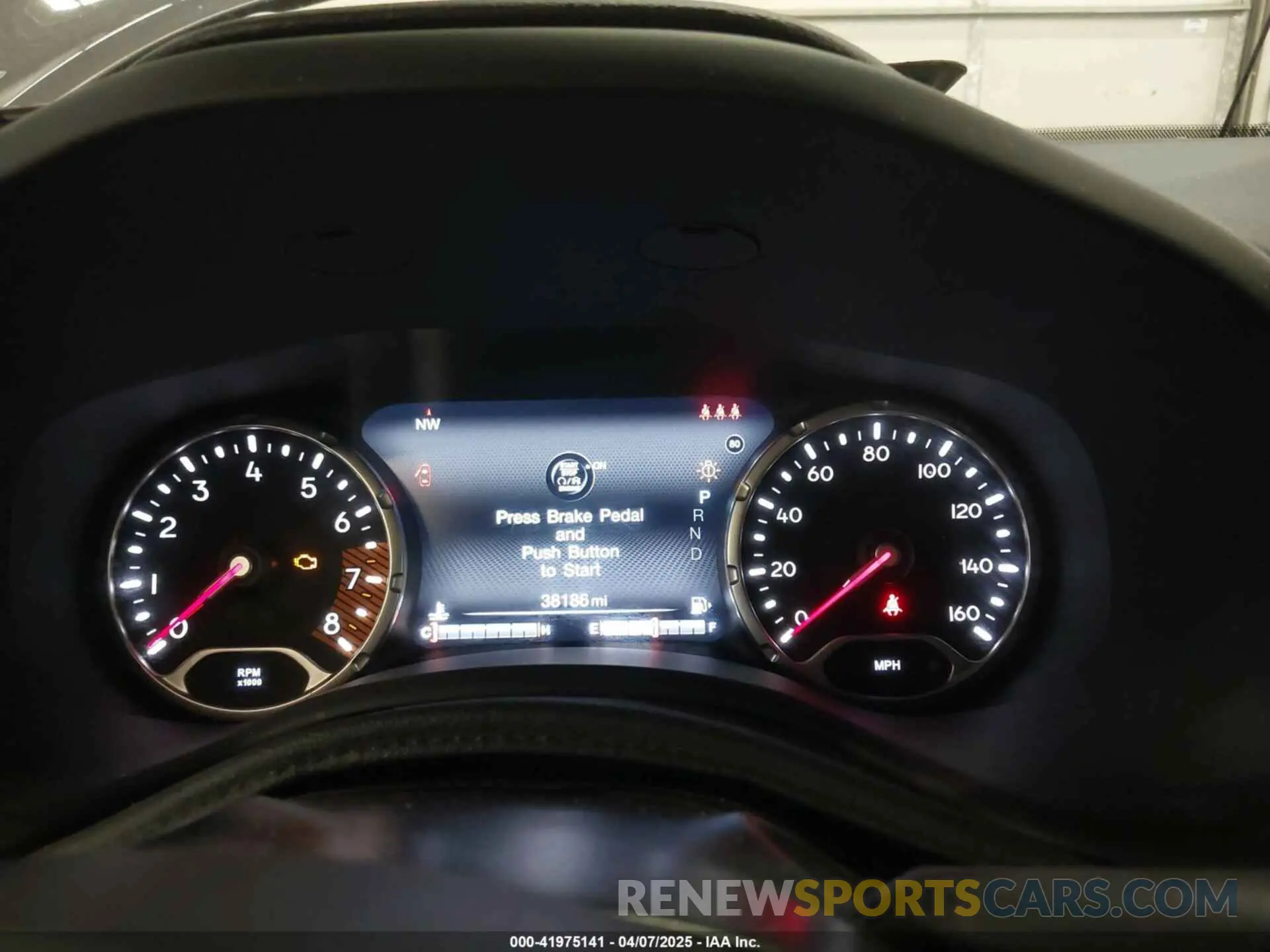 7 Photograph of a damaged car ZACNJBC17KPK22354 JEEP RENEGADE 2019