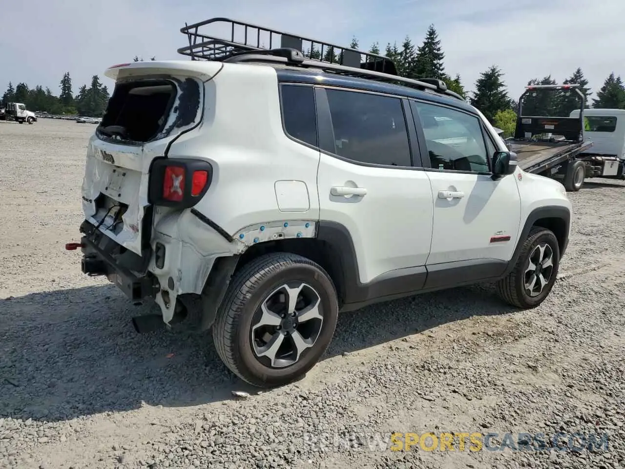 3 Photograph of a damaged car ZACNJBC17KPK47657 JEEP RENEGADE 2019