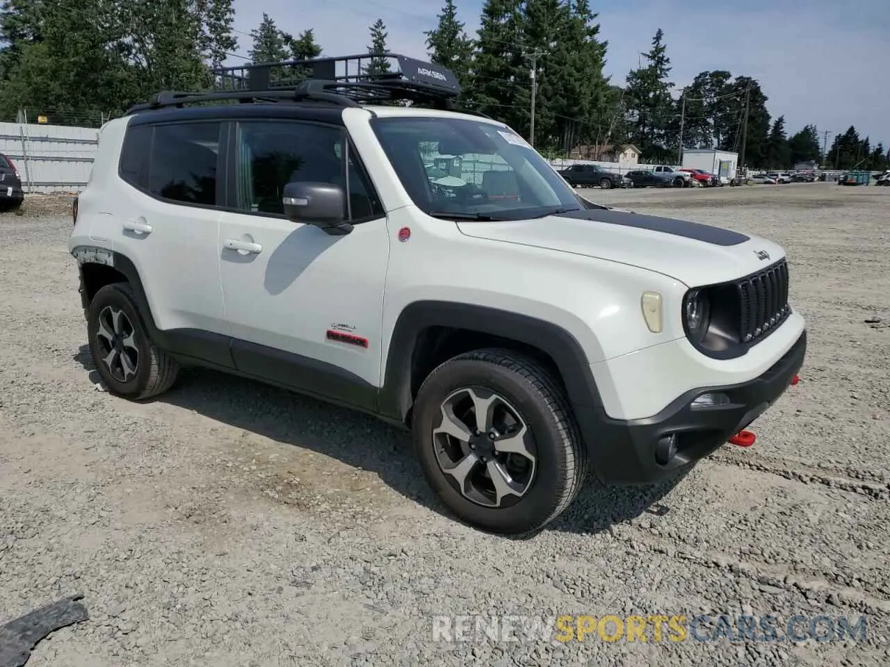 4 Photograph of a damaged car ZACNJBC17KPK47657 JEEP RENEGADE 2019