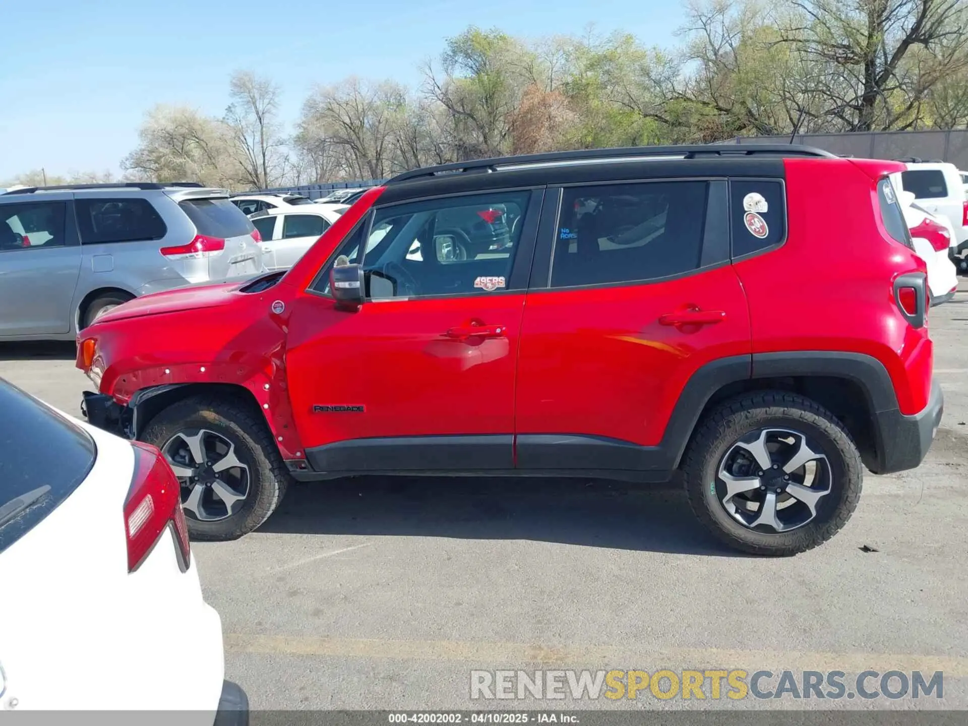 15 Photograph of a damaged car ZACNJBC19KPK09606 JEEP RENEGADE 2019