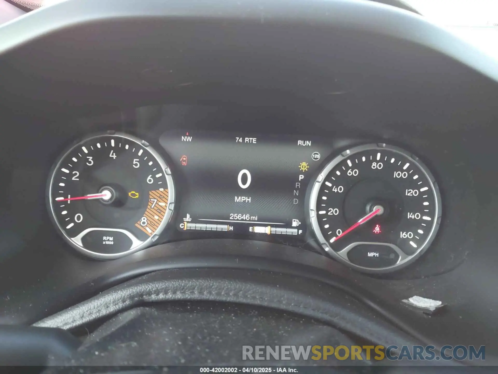7 Photograph of a damaged car ZACNJBC19KPK09606 JEEP RENEGADE 2019