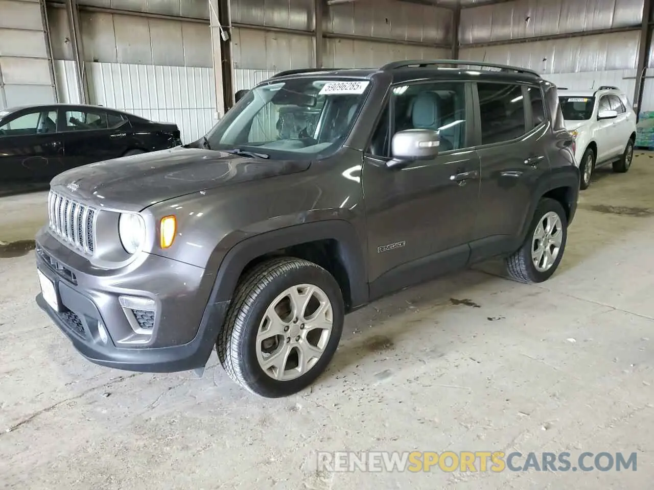 1 Photograph of a damaged car ZACNJBD11KPJ85770 JEEP RENEGADE 2019