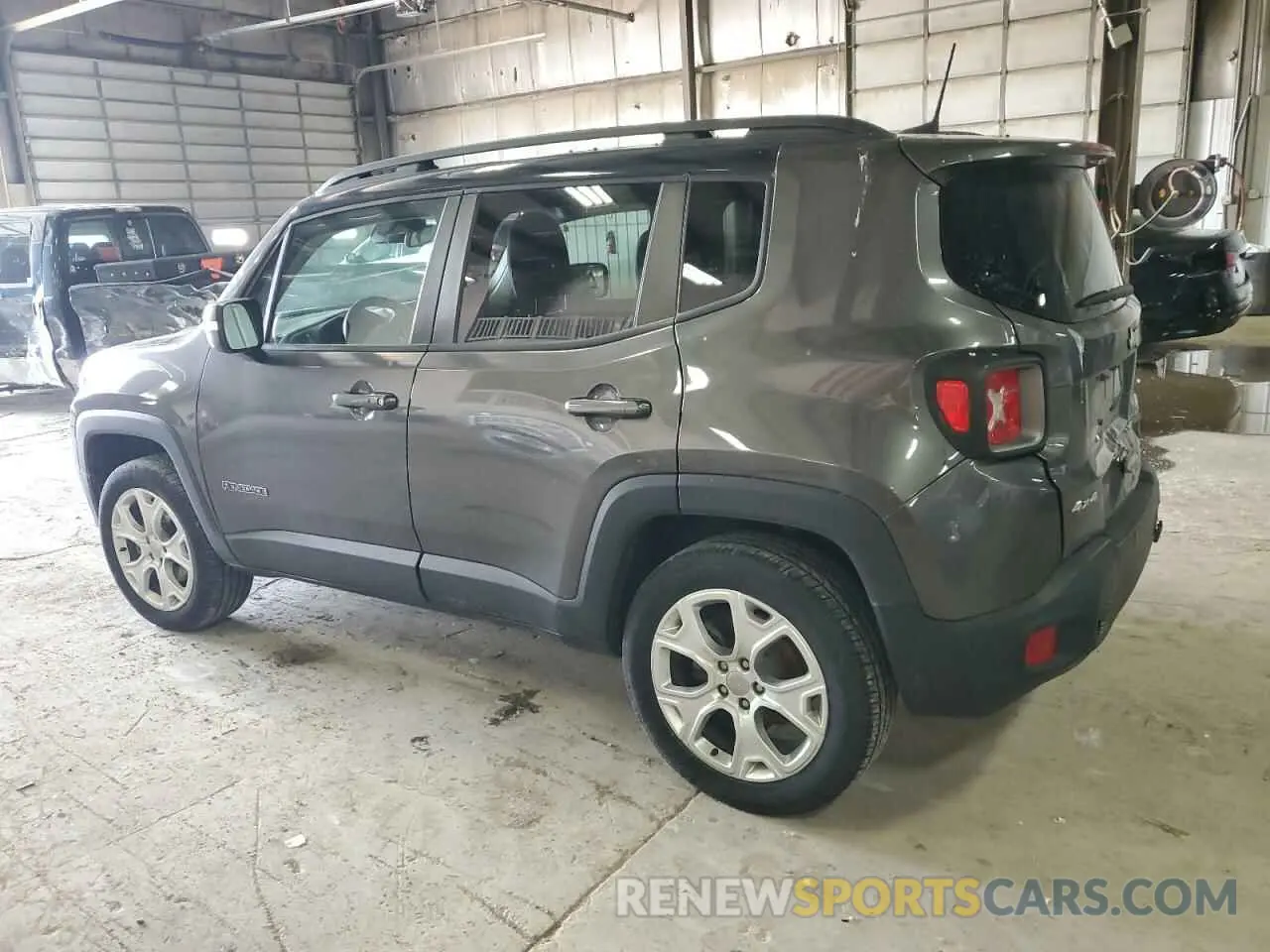 2 Photograph of a damaged car ZACNJBD11KPJ85770 JEEP RENEGADE 2019