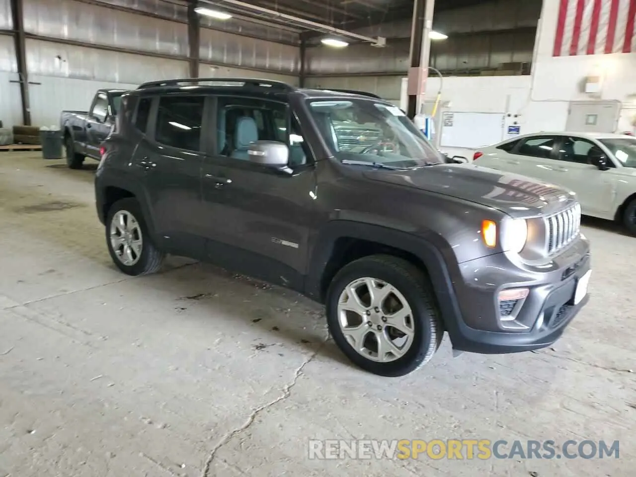 4 Photograph of a damaged car ZACNJBD11KPJ85770 JEEP RENEGADE 2019