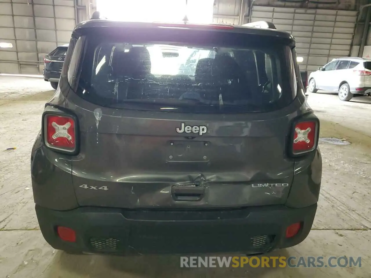 6 Photograph of a damaged car ZACNJBD11KPJ85770 JEEP RENEGADE 2019