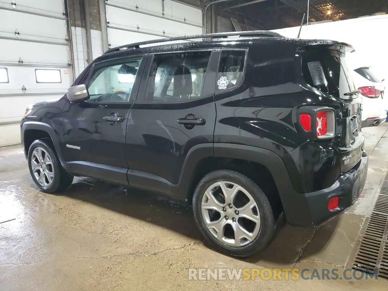 2 Photograph of a damaged car ZACNJBD17KPJ94098 JEEP RENEGADE 2019