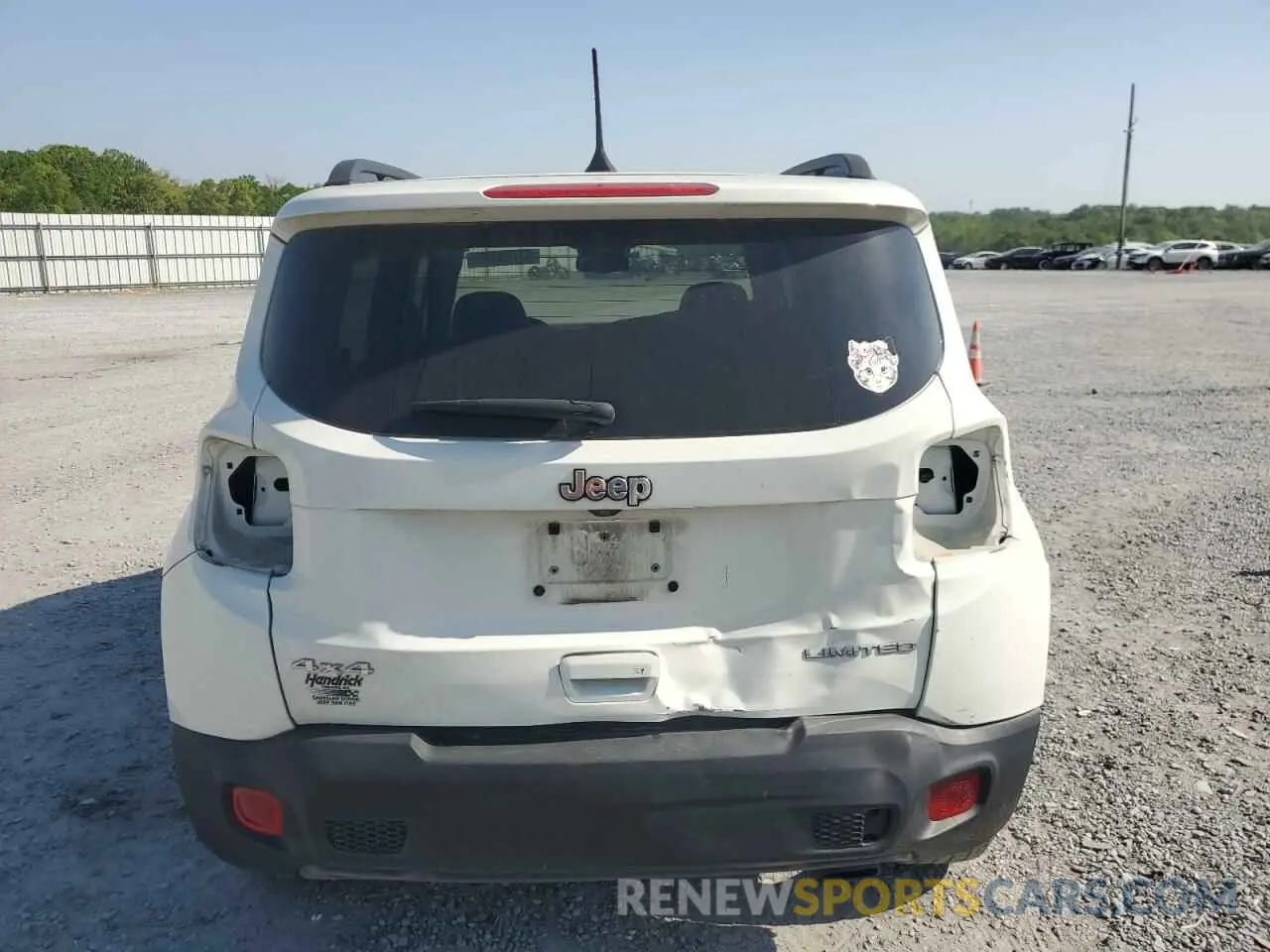 6 Photograph of a damaged car ZACNJBD18KPJ85104 JEEP RENEGADE 2019