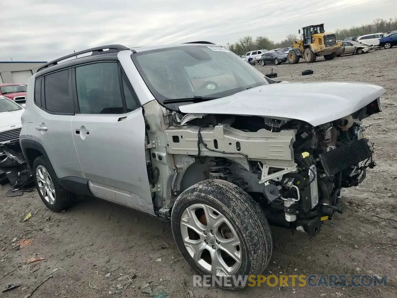 4 Photograph of a damaged car ZACNJBD18KPJ93770 JEEP RENEGADE 2019