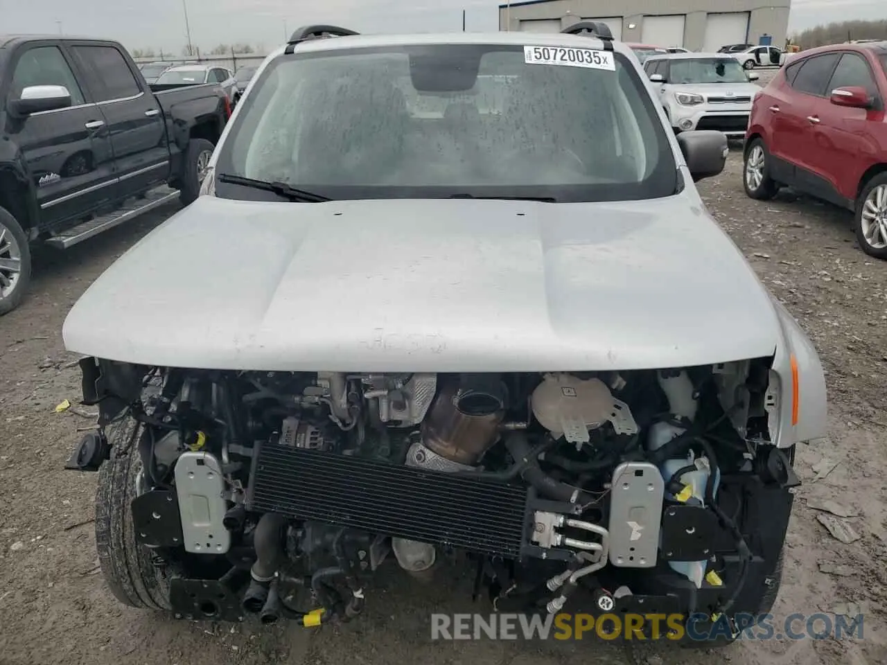 5 Photograph of a damaged car ZACNJBD18KPJ93770 JEEP RENEGADE 2019