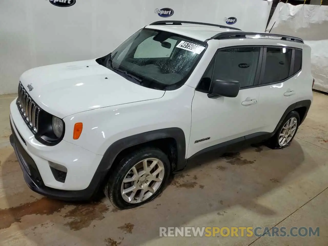 1 Photograph of a damaged car ZACNJAA1XLPM05908 JEEP RENEGADE 2020