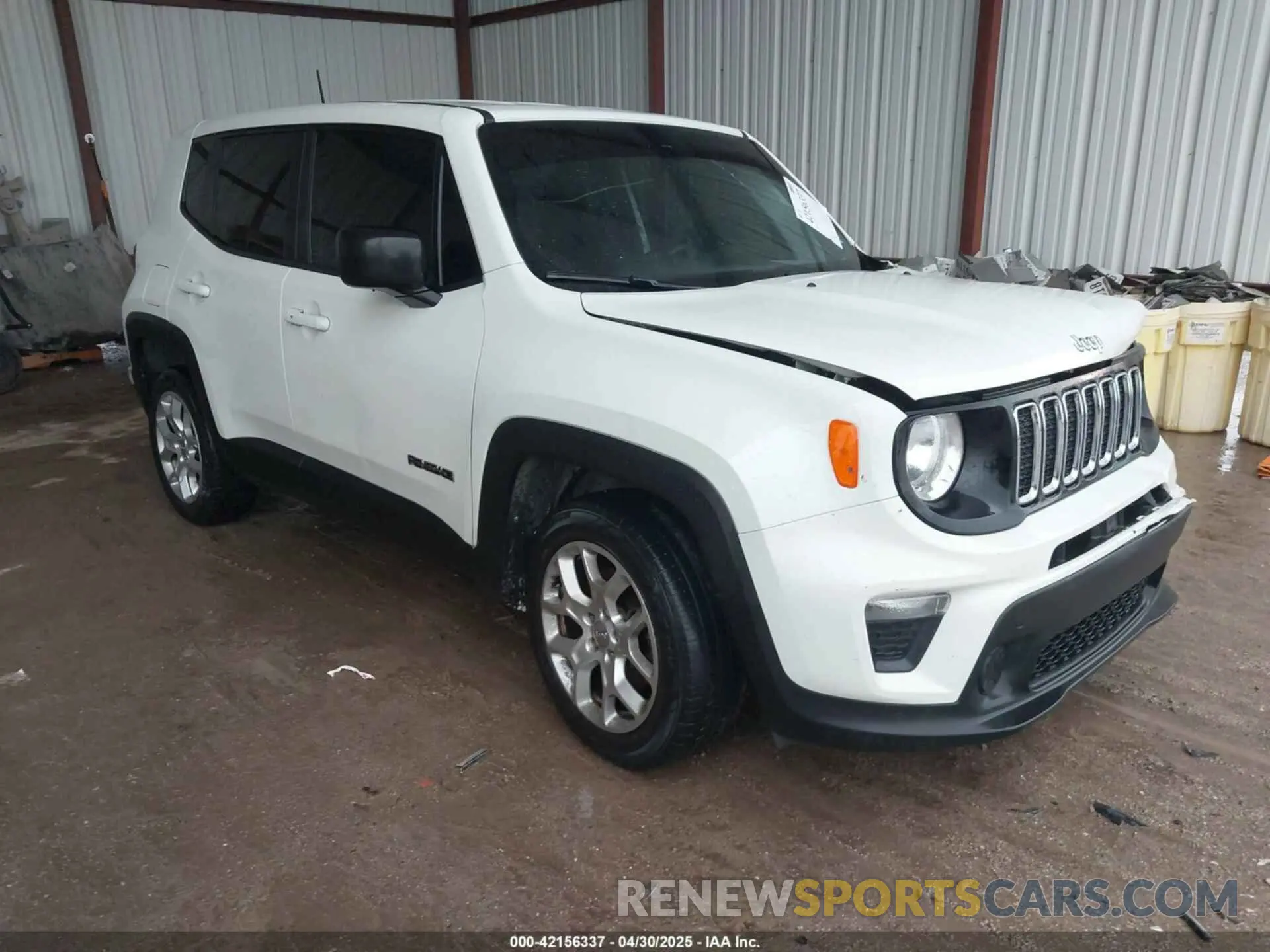 1 Photograph of a damaged car ZACNJAAB1LPK97431 JEEP RENEGADE 2020