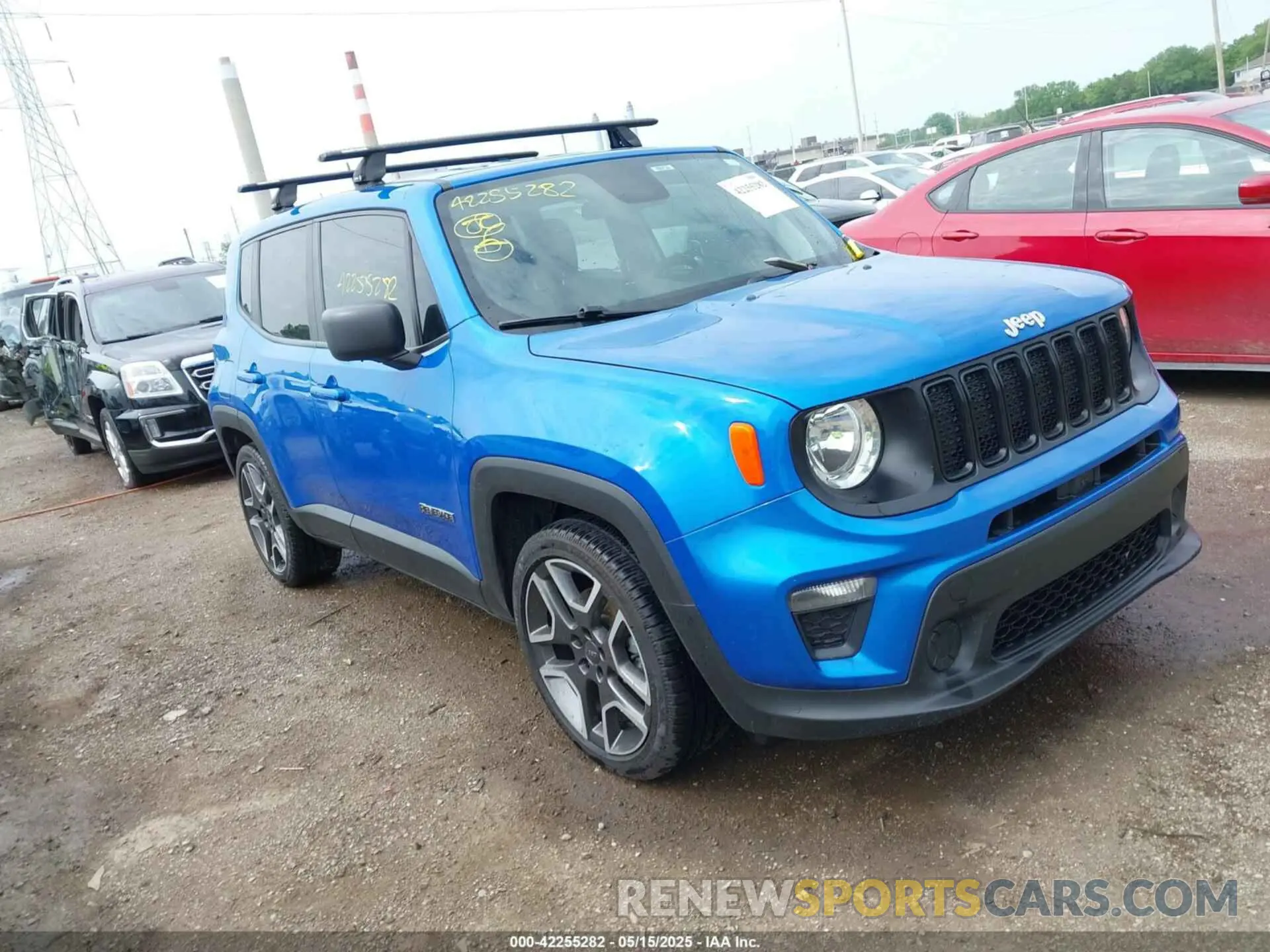 1 Photograph of a damaged car ZACNJAAB1LPL75674 JEEP RENEGADE 2020