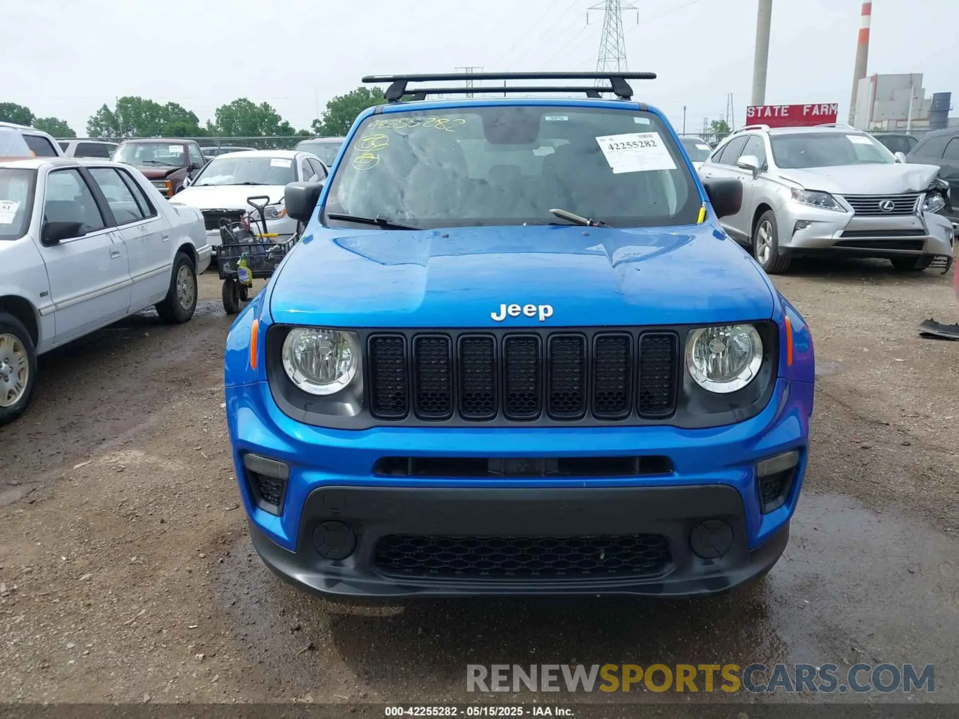 12 Photograph of a damaged car ZACNJAAB1LPL75674 JEEP RENEGADE 2020