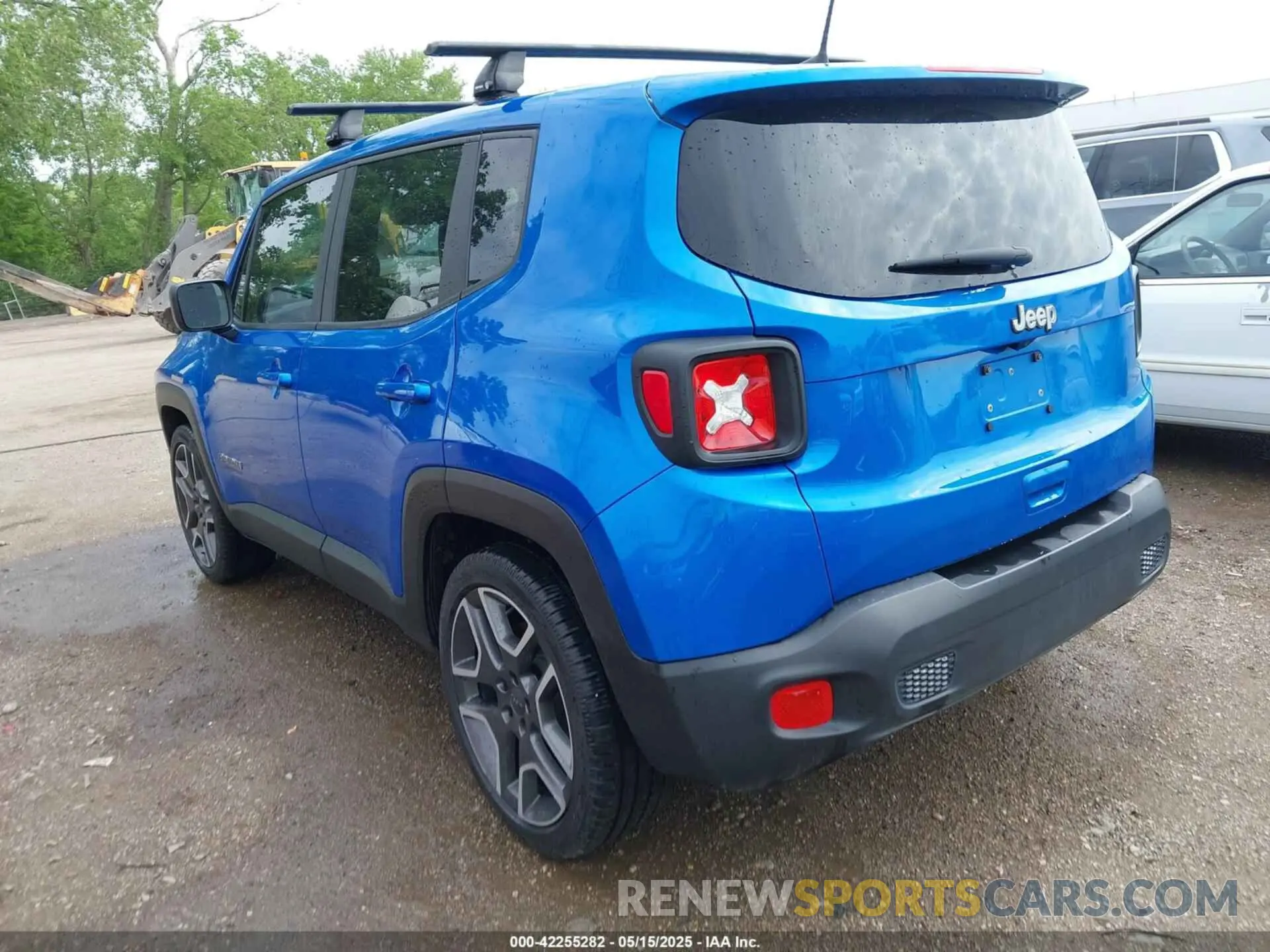 3 Photograph of a damaged car ZACNJAAB1LPL75674 JEEP RENEGADE 2020