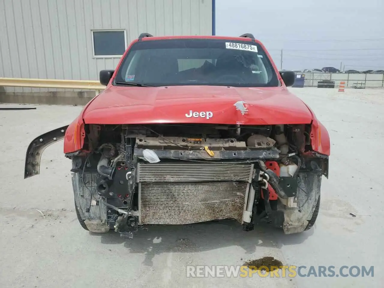 5 Photograph of a damaged car ZACNJAAB2LPL52923 JEEP RENEGADE 2020